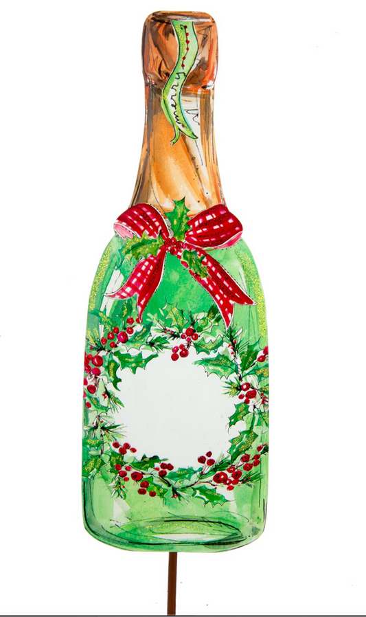 Beck’s Champagne Bottle - Burlap and Bling Decor