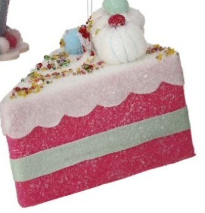 4.5-5.5" SUNDAE/CAKE ORNAMENT CHOOSE ONE