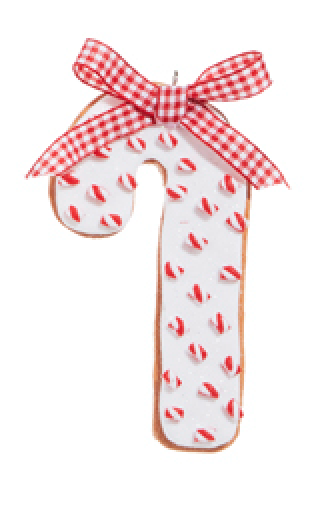 4.5" Peppermint Sprinkles Cookie Ornament choose one - Burlap and Bling Decor