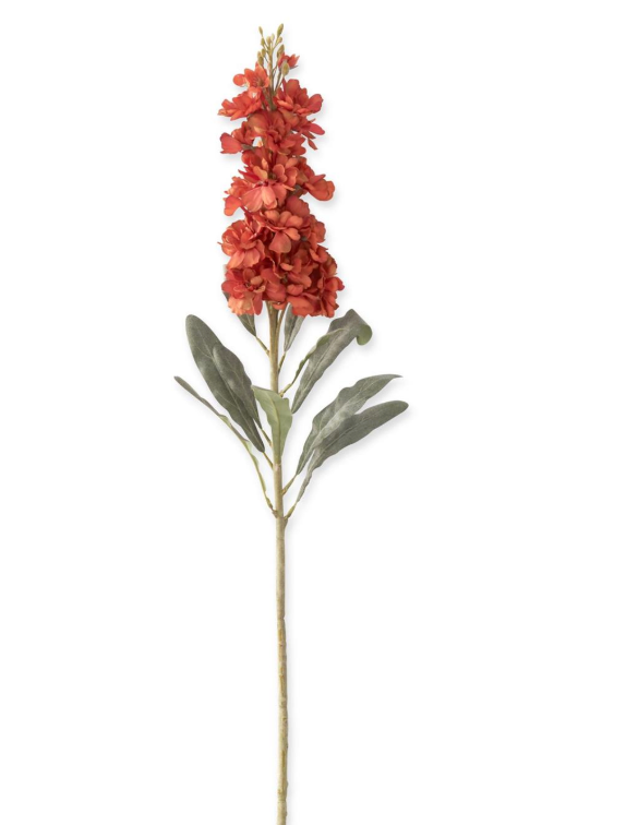 31.5 Inch Orange Stock Stem - Burlap and Bling Decor