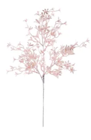 26"L PEARL TWEEDIA SPRAY 6 ASST COLORS - Burlap and Bling Decor