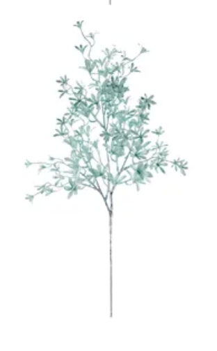 26"L PEARL TWEEDIA SPRAY 6 ASST COLORS - Burlap and Bling Decor