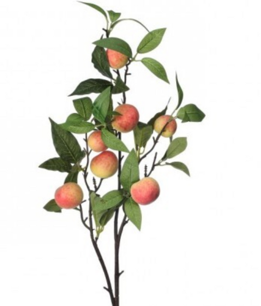 35" ORCHARD PEACH SPRAY - Burlap and Bling Decor