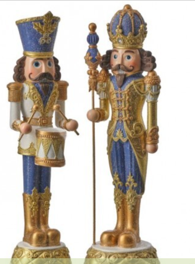 14" REGAL NUTCRACKER 2/AST DBCH