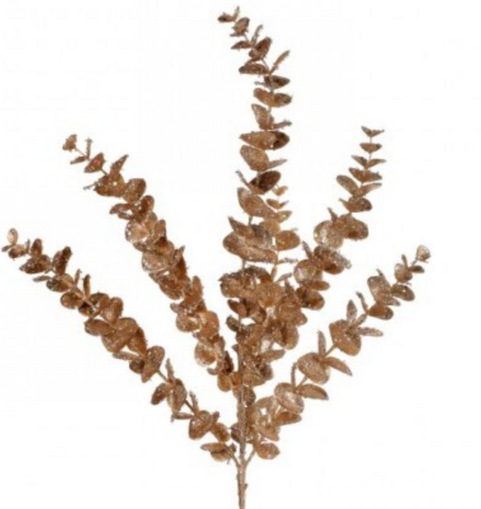 24" GLIITER/SEQUIN EUCALYPTUS SPRAY CHAG