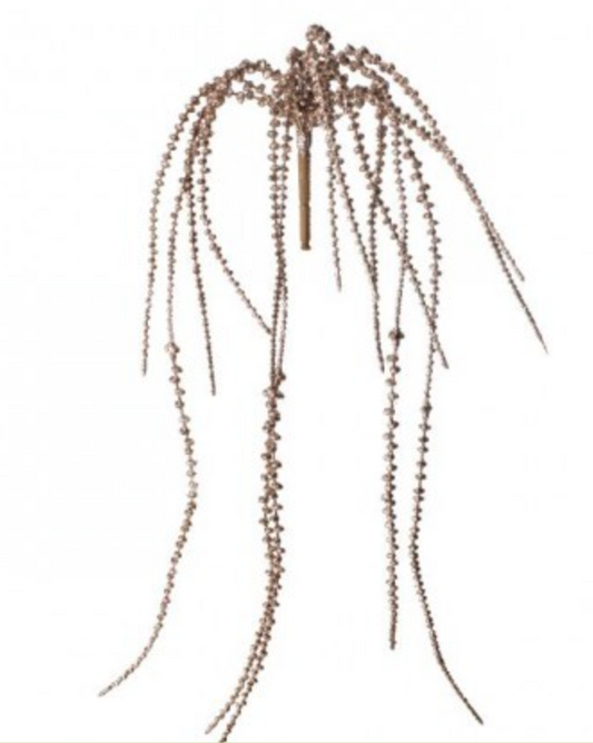 21" GLITTERED SENECIO HANGING VINE CHAG