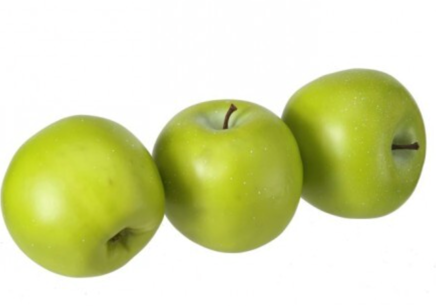 GREEN APPLE 3"D BAG/3 GRN