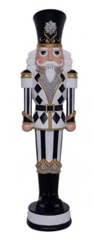 19" RESIN ROYAL NUTCRACKER ASST CROWN OR TOP HAT