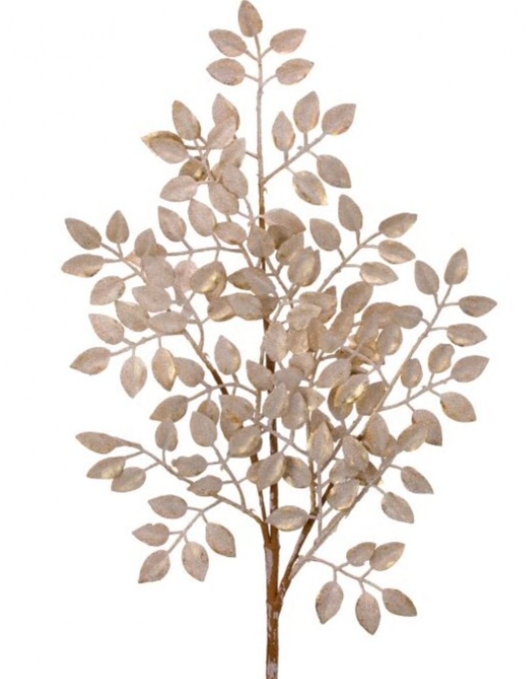 25" SEQUIN LEAF SPRAY CHAG