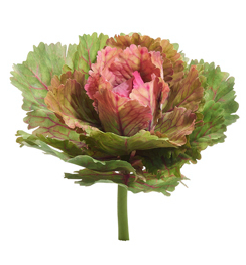 10" Real Touch Cabbage, Pick a Color - Burlap and Bling Decor