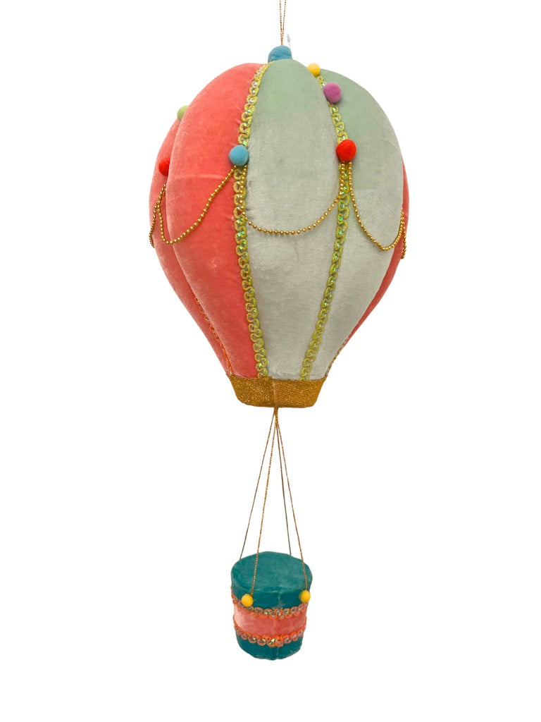 SWEET HOT AIR BALLOON 20'' - Burlap and Bling Decor