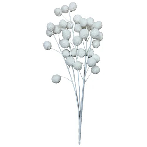POM POM BUSH WHITE