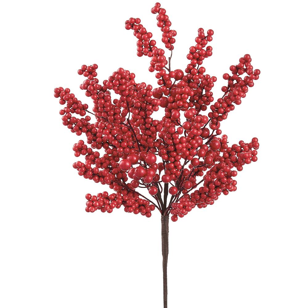 21" BIG RED BERRY BUSH