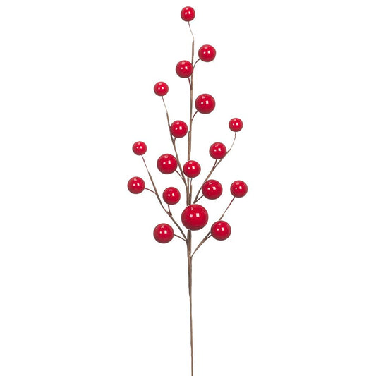 18" Berry Pick Red Shiny