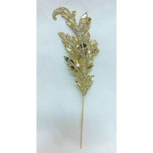 ACANTHUS MOSAICMIRROR PICK 14'' Gold