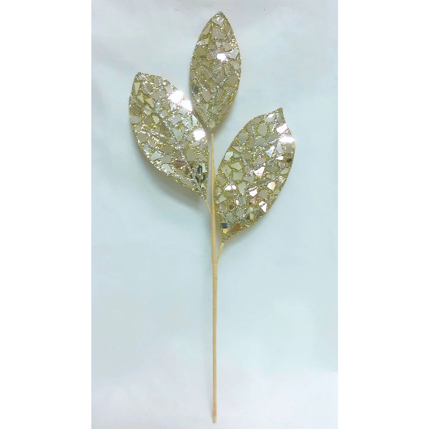 MOSAIC MIRROR MAGNOLIA PICK 20'',GOLD