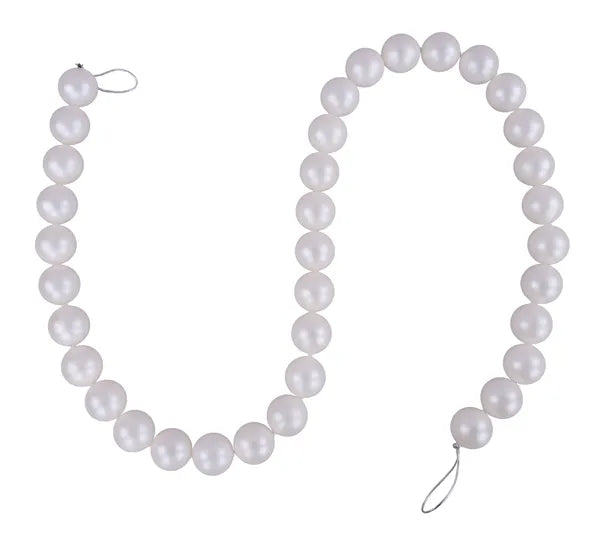 6'L - 50MM PEARL GARLAND WHITE