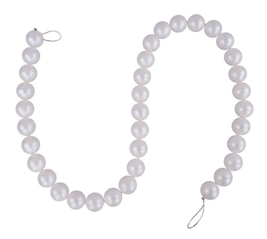 6'L - 50MM PEARL GARLAND WHITE