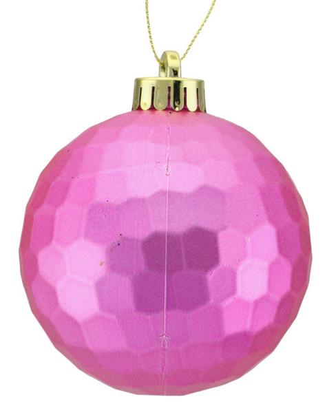 100MM HONEYCOMB BALL ORNAMENT-Matte Fuchsia - Burlap and Bling Decor