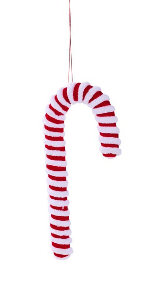 Red/White Candy Cane Ornament 10.5"