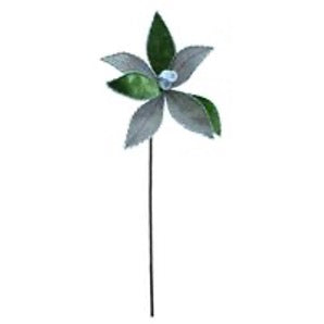 24.5" POINSETTIA SINGLE GREEN