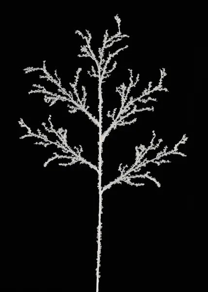 29"L ICED TWIG SPRAY WHITE - Burlap and Bling Decor