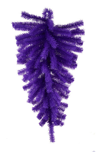 36" TEARDROP, 90 TIPS PURPLE - Burlap and Bling Decor