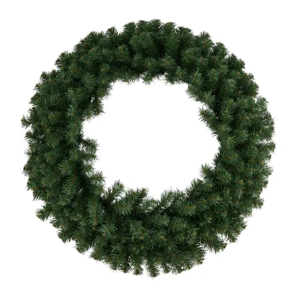 30" Pine Wreath - Burlap and Bling Decor