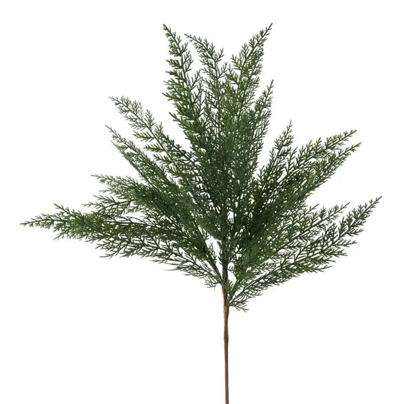 32" ARBORVITAE SPRAY MULTI GREEN - Burlap and Bling Decor