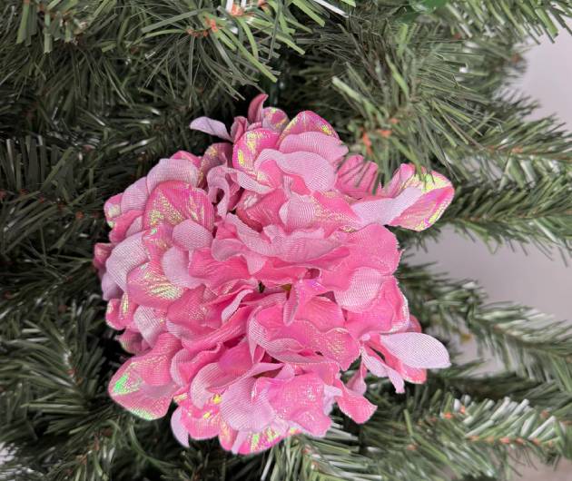 Pink hydrangea summer artificial flowers 