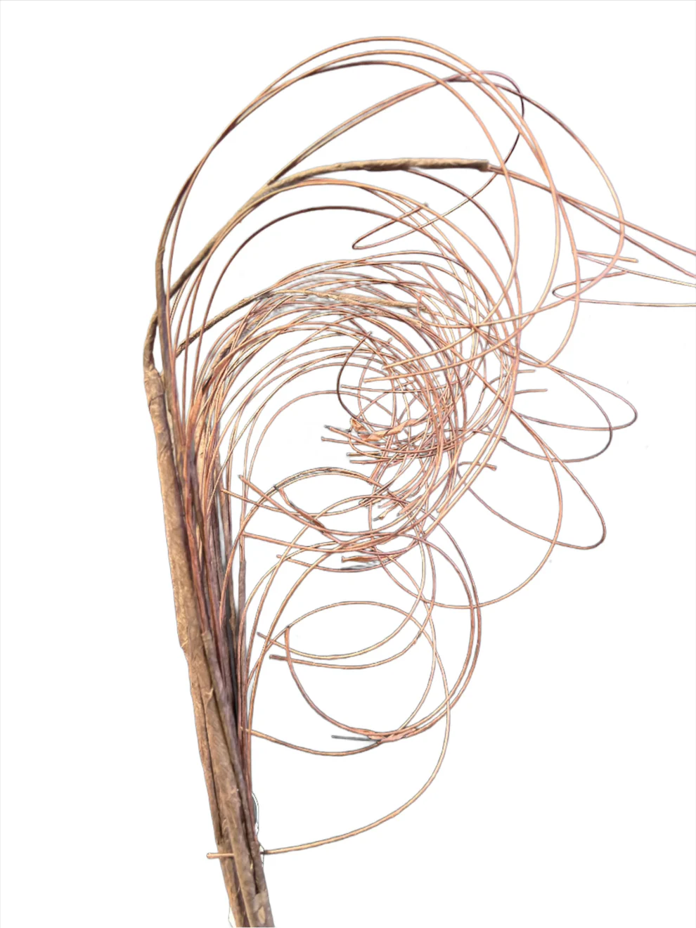 28” brown artificial twig