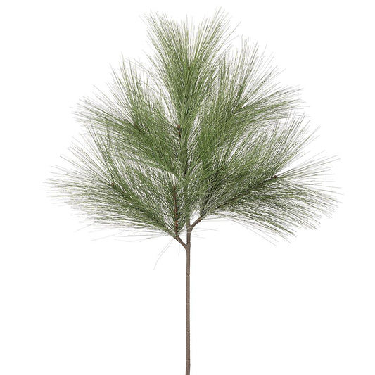 32" Long Needle Pine Spray Green