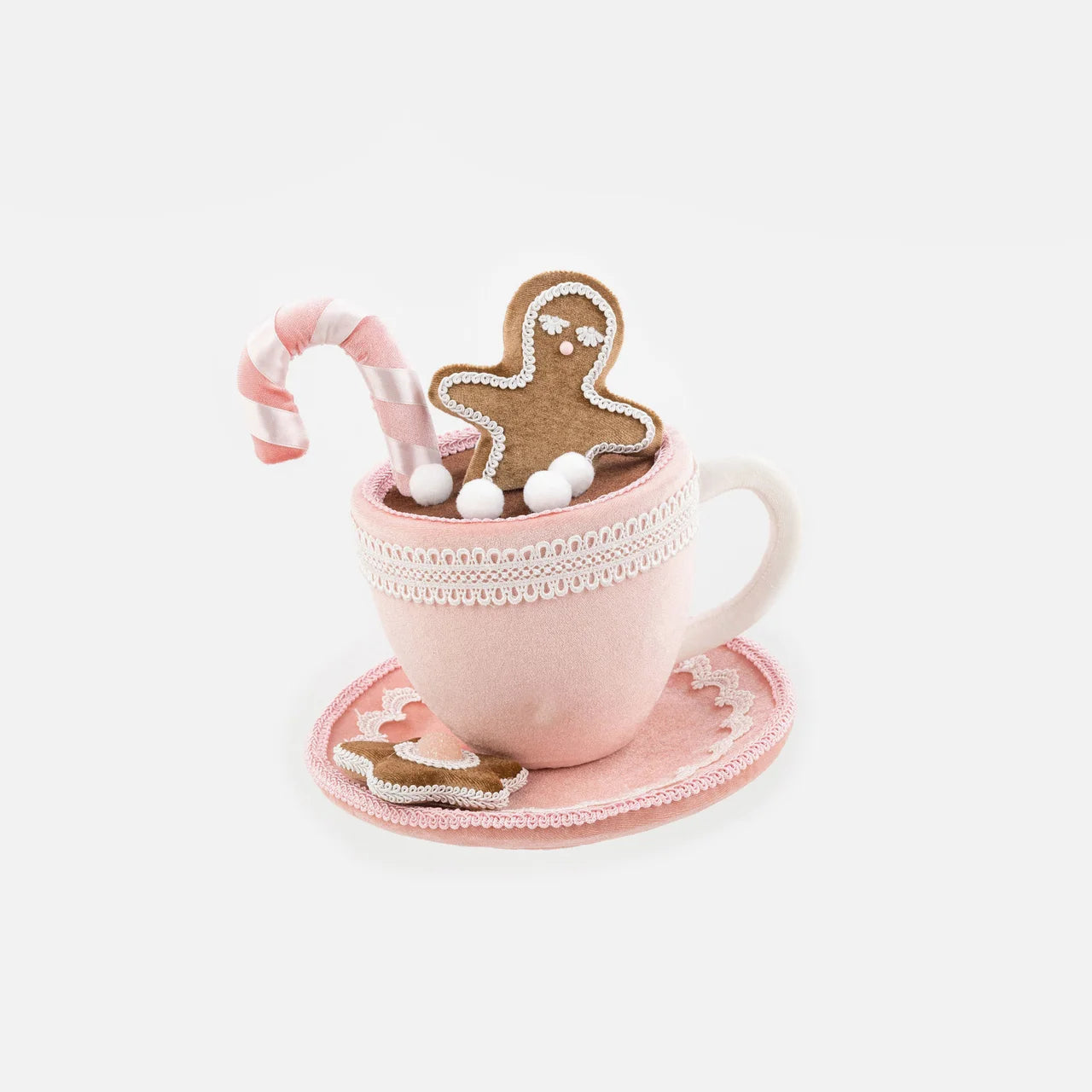 Gingerbread Mug PINK 10" high