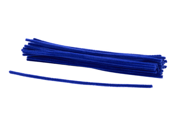 Navy blue craft pipe cleaners