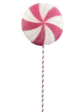 Peppermint Lollipop Spray - Burlap and Bling Decor