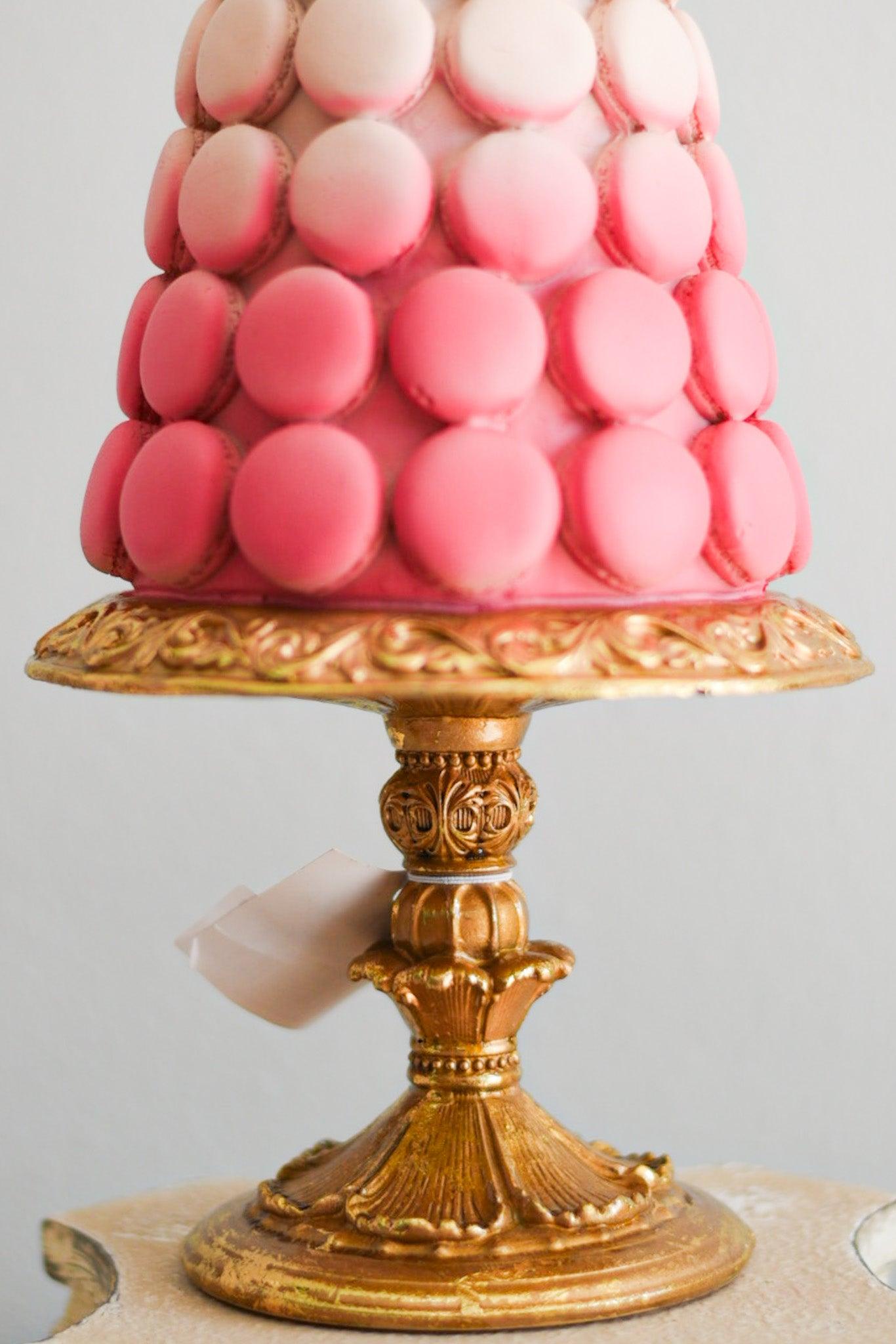 Pink Macaron Valentine's Day Macaron Tree. orders 16 inch tall